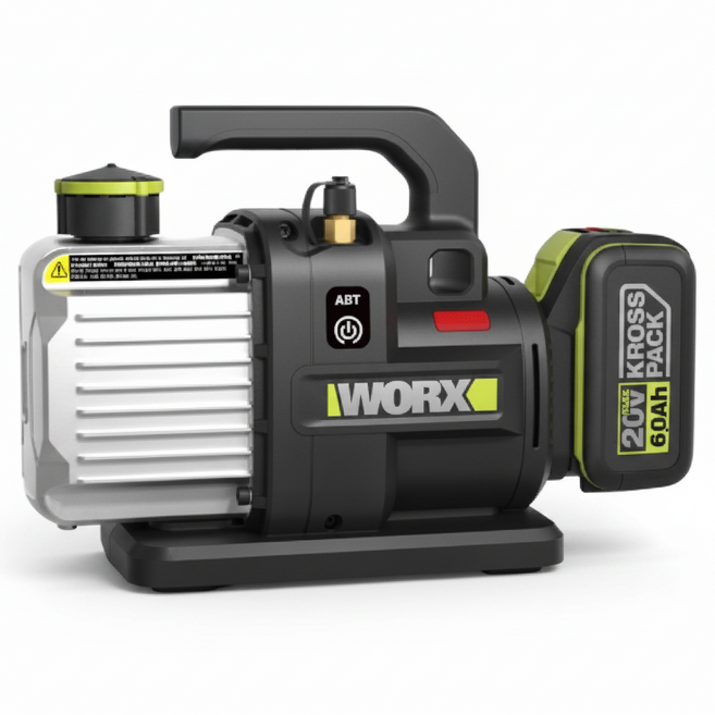 含稅 公司貨 WORX 威克士 WU091 2L真空機 20V 無刷 ABT防逆流 抽真空機, 主機+4.0單電+6A充+大袋