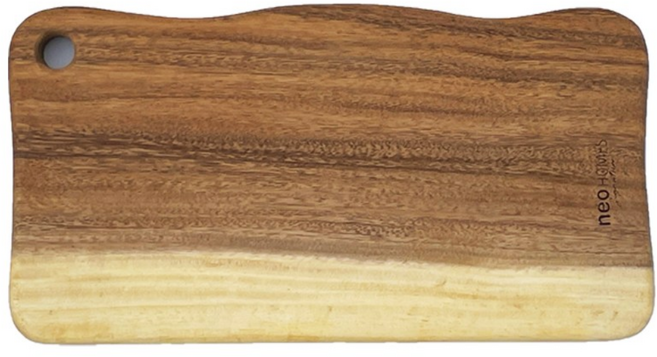 100su 레인트리 보루네오 월넛 통원목 나무도마, 1개