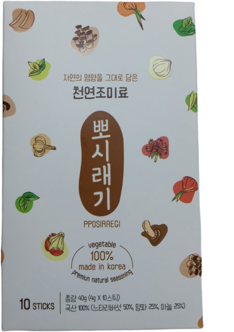 의령군) 천연조미료 스틱(4g x 10p), 1개, 40g
