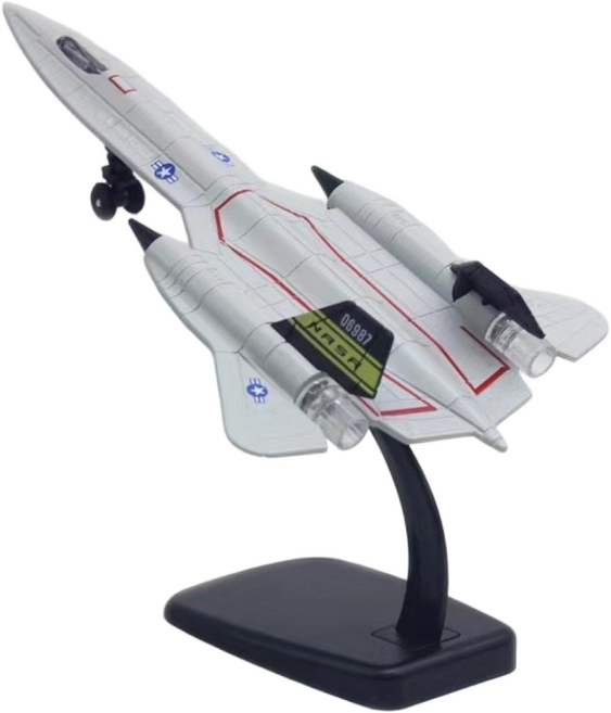 F22 전투기 다이캐스트 비행기 모형 어린이 비행기 장난감, 블랙버드 SR-71 화이트, 1개