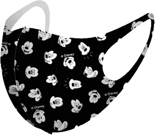 디즈니 미키마우스 입체 마스크 기능성 면마스크 V라인핏