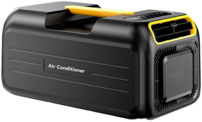 [캠쿨2] 사계절 캠핑냉난방기 휴대용 이동식 차박 에어컨 미니냉온풍기 히터, 블랙