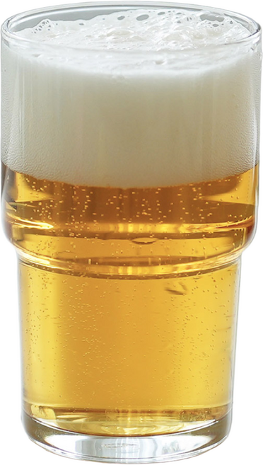 [파사바체] 힐 롱 하이볼 440ml 4P(개) 맥주잔 에이드잔 주스잔 아메리카노 라떼잔 아이스커피잔 물컵 물잔 유리컵 준벅 칵테일잔 프리미엄 글라스 카페용