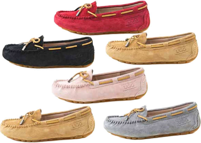 호주 오즈웨어 UGG 여성용 사계절 모카신 레이스 방수 로퍼 드라이빙슈즈 단화 6컬러