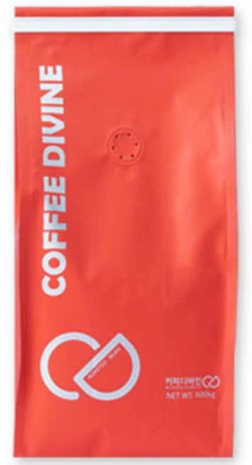 커피디바인 디카페인 블렌드 원두분쇄커피, 에스프레소(고움), 500g, 1개