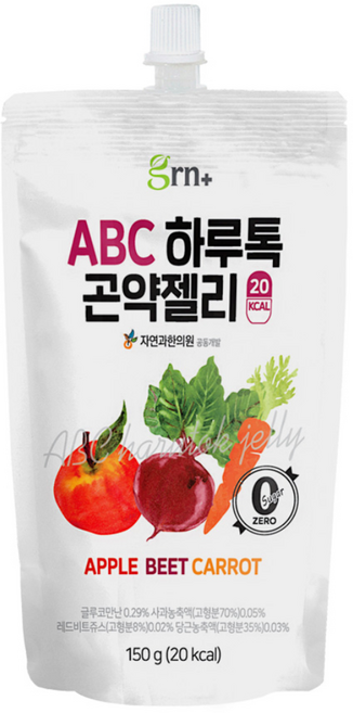 abc 하루톡 곤약젤리, 150g, 10개