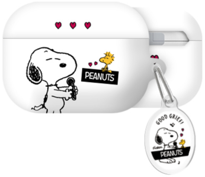 스누피 씽앤쏭 에어팟프로3 하드 케이스 +아크릴키링 세트, 씽앤쏭_씽어쏭, AirPods Pro(3세대)