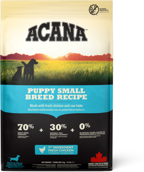 아카나 퍼피 스몰브리드 6kg, 1개, 닭