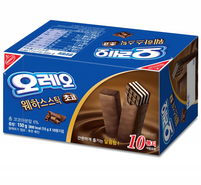 오레오 웨하스 스틱 초코, 150g, 1개