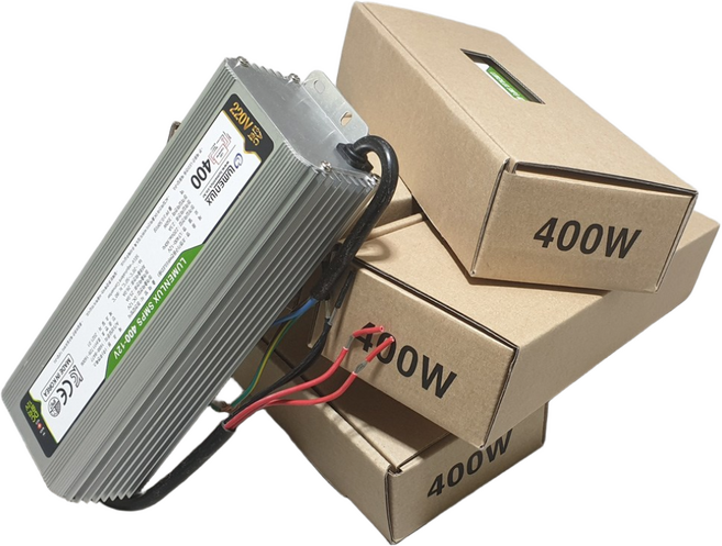 방수 SMPS DC 12V 400W LED 안정기 컨버터 파워서를라이 3구모듈 간판용 국산 루멘룩스, 1개