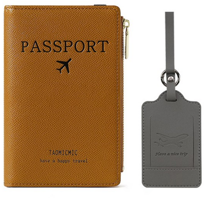 올레브 여권케이스 (네임테그 증정) 안티스키밍 여권 지갑 여권케이스 RFID차단