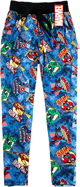 마블 정품 9부 냉장고바지 몸빼바지 홈웨어 이지웨어 남자 파자마 바지 작업복 일바지 몸빼 하의 여름 잠옷