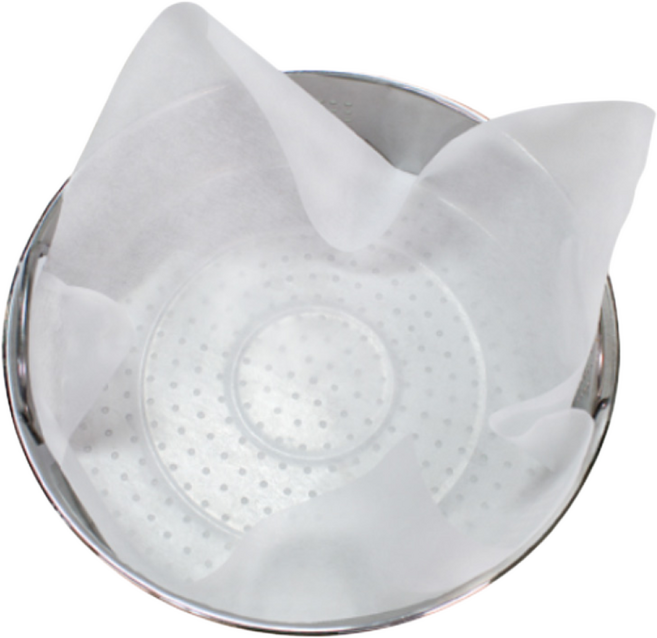 일회용 찜시트 12매x5개(총60매) 28cm 깔개시트 찜기깔개, 1개