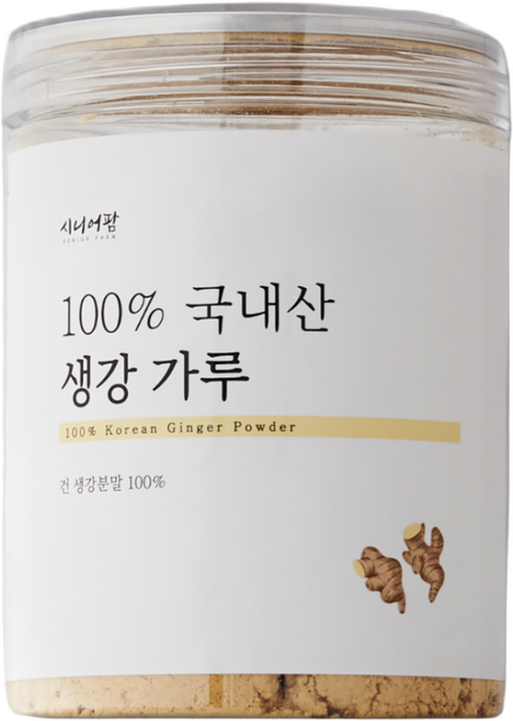 프리미엄 생강가루 국산 100%, 1개, 200g