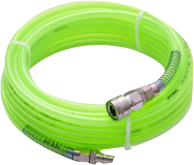 국산 제일타카정품 우레탄 연질 에어호스 형광 콤프레샤호스, 에어호스 10m, 1개