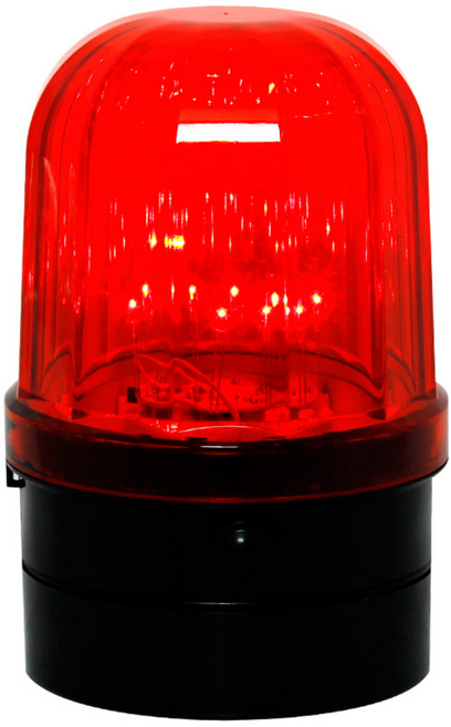 경광등 6LED 자석 무소음 농기계 지게차 차량용 D형건전지2개용, 레드, 1개