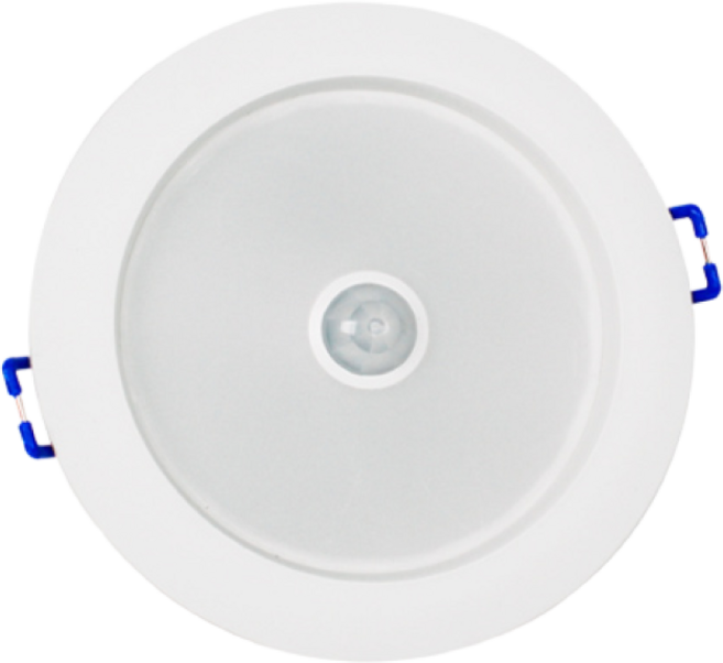 더쎈 LED 매입 센서등 에코 4인치 9W 센서등 플리커프리 매립등, 10개, 주백색(아이보리빛)