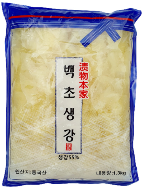 새마원 토호 초생강 생강절임 (백색), 1.3kg, 4개