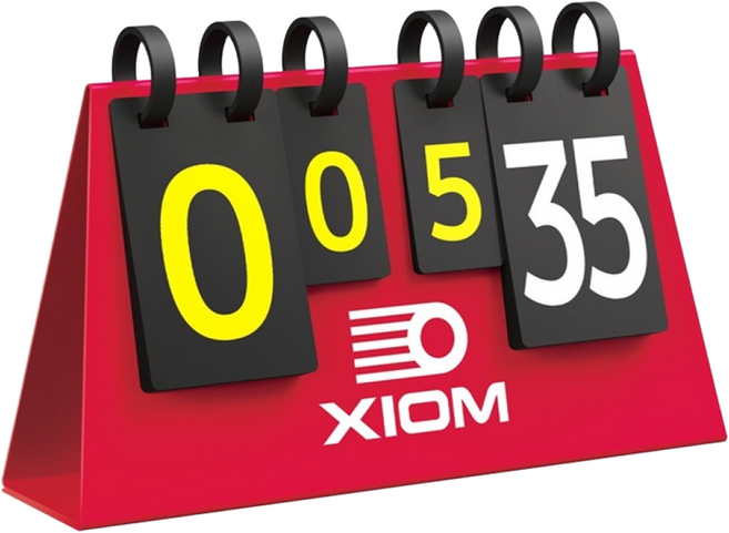 엑시옴 S4 MULTI 스코어보드 점수판 레드, 1개