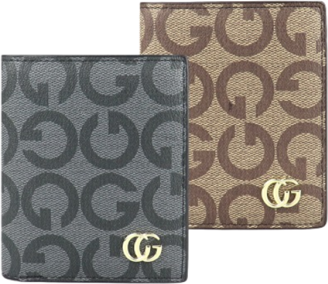 큐티걸 B-105 남성 가죽 중지갑