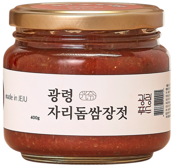제주 쌈 자리젓 자리돔젓갈, 3개, 400g