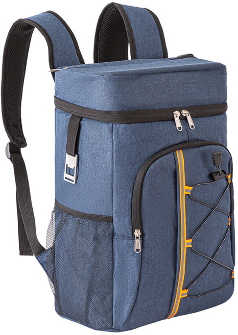 [트라이턴] 캠핑 대용량 휴대용 보온보냉 백팩 등산 낚시 피크닉 아이스가방 쿨러백, 22L, 네이비