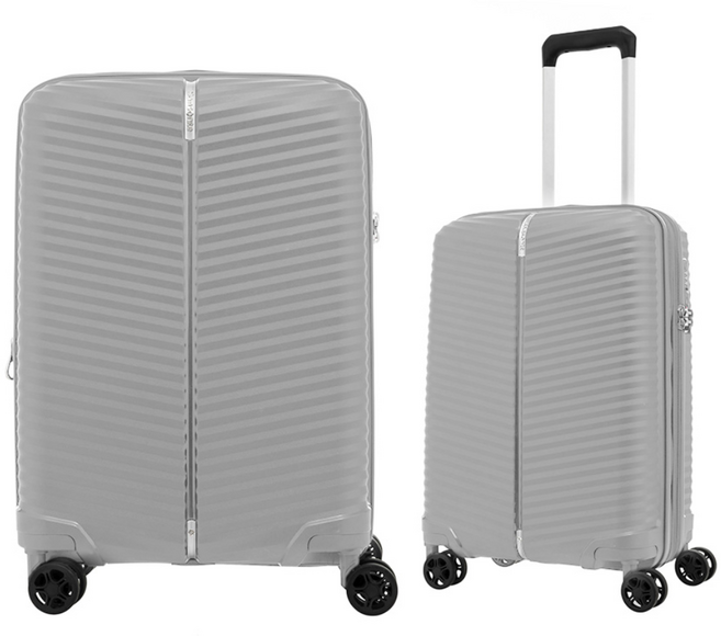 [쌤소나이트] VARRO 캐리어 55/75 LIGHT GREY GE638001/GE638003