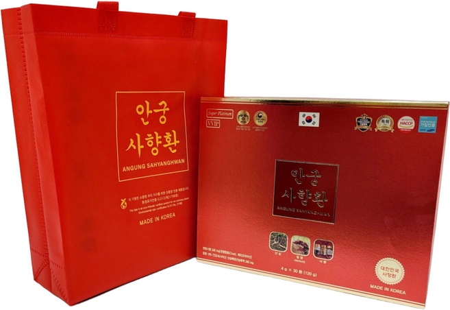 안궁 사향환 30환, 120g, 1개