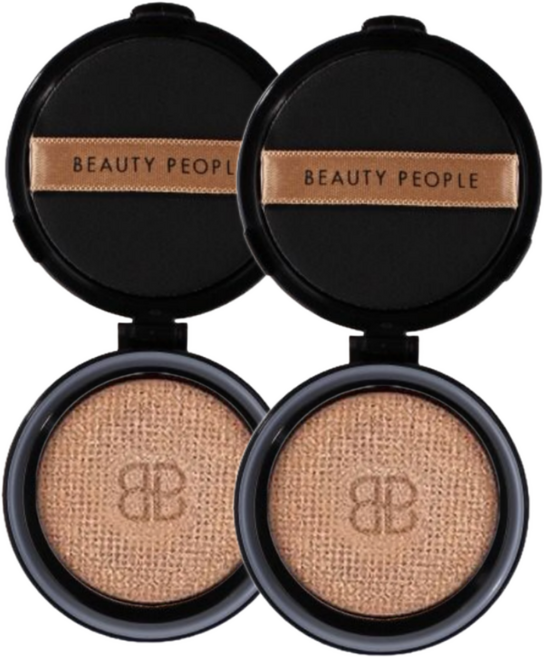 최신상 뷰티피플 철벽녀쿠선 시즌16 두유 소이 단백질쿠션 리필 2개 21호 23호 중 택 1 지속력 주름개선 빠른발송, 23호 리필용