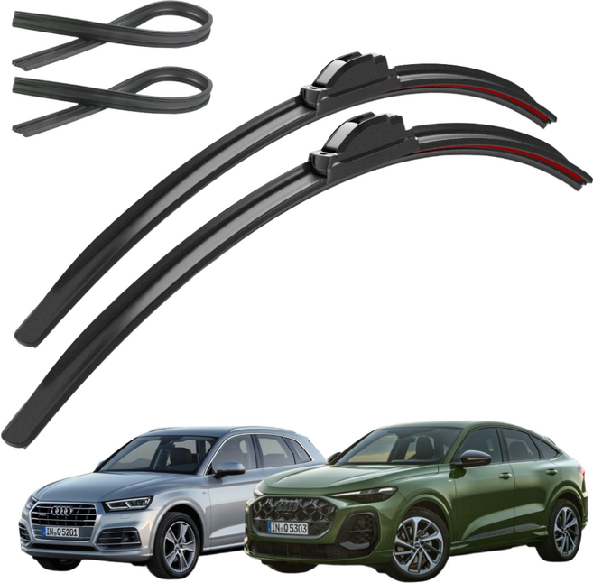 파이널 하이브리드 와이퍼 리필고무 패키지 4P, 아우디Q5/SQ58RFY(08-현재)