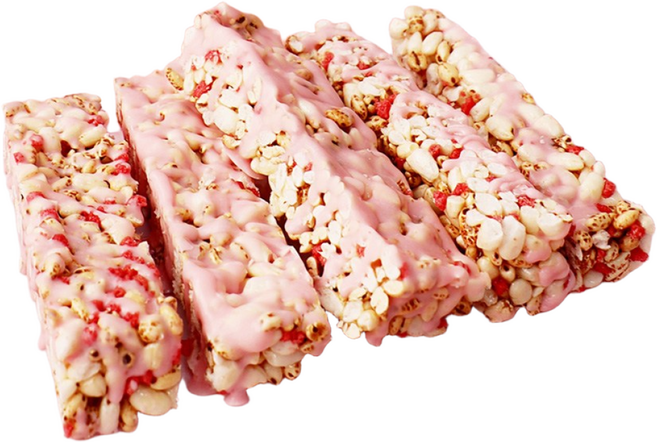 비가열 국내산 쌀 디저트 조청 딸기 강정 만들기 DIY 세트 키트 - 딸기쌀강정, 1개, 90g