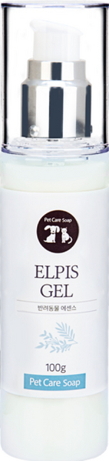 펫케어솝 강아지 아토피 알로페시아 각질완화 곰팡이성피부 피부진정 엘피스 겔100ml, 100g, 1개