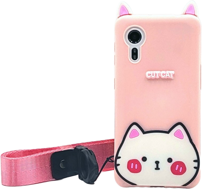 갤럭시 엑스커버5 입체 스트랩 케이스