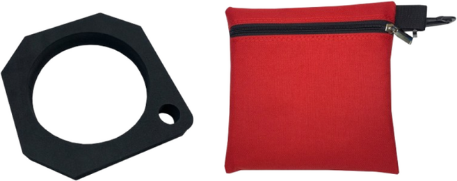 팬히터 이동링 900 1200 2600 (레드파우치포함), 1개, 1단, 1세트SET(이동링1개+레드파우치1개)