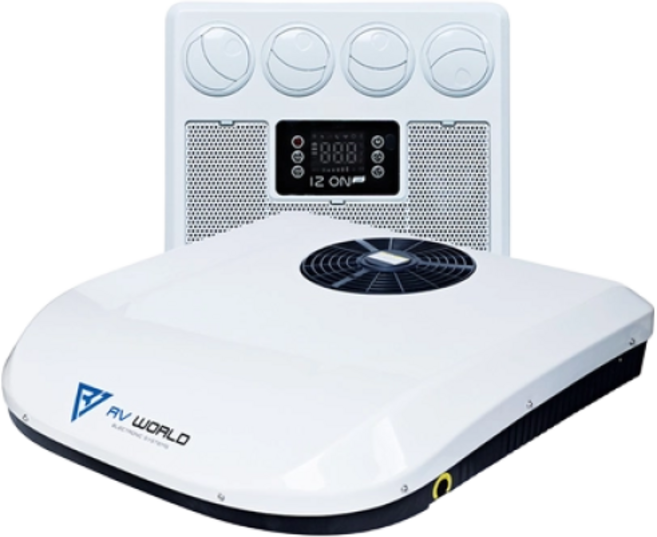 24V 무시동 에어컨 중대형 화물차 트럭 에어컨 일체형 에어컨 루프 에어컨 아이즈온TR4 알브이월드, 일반배관형