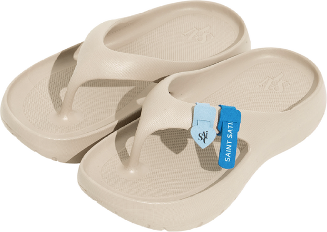 하티 5cm 키높이 쪼리 통굽 플립플랍 5color