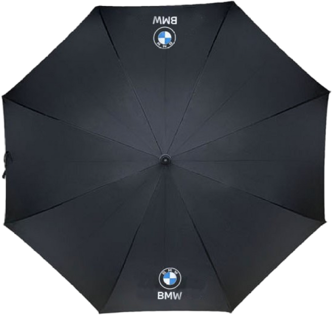 BMW 골프우산 초경량 명품 장우산 의전용우산, 블랙, 1개