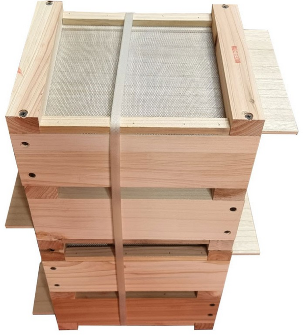 토종벌통 좌대벌통 됫박벌통 좌대 4개묶음 - 일반형, 4개