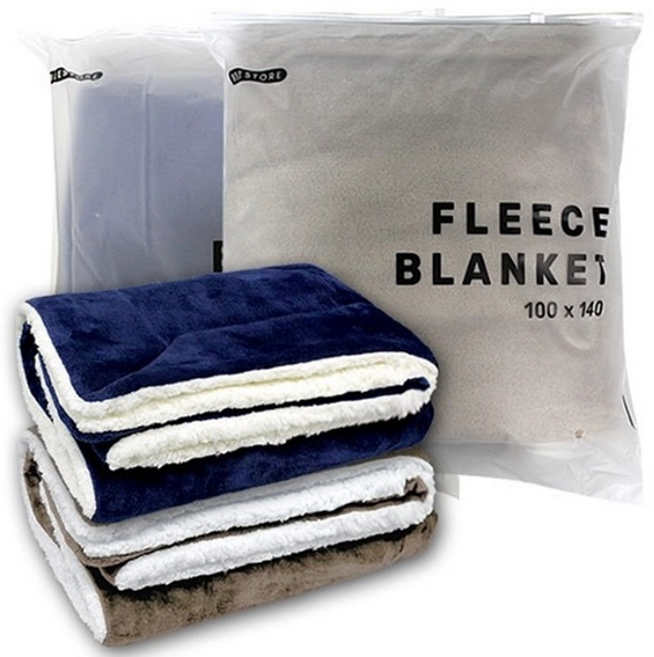 비행기 기내용 대한항공 아시아나 휴대용 양털 극세사 담요