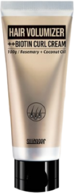 스웨거 헤어 볼류마이저 비오틴 컬 크림 튜브형, 100g, 1개