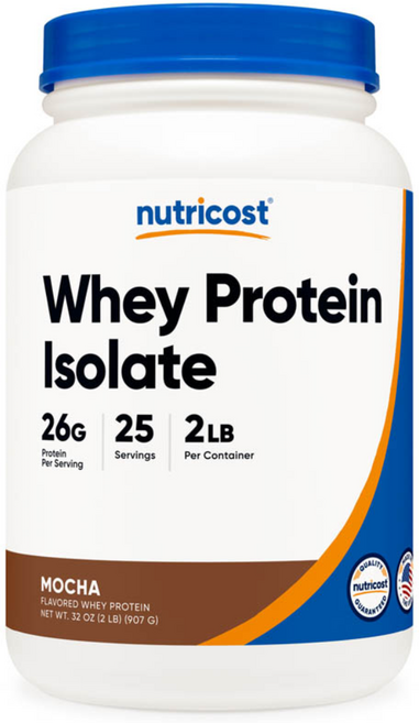 뉴트리코스트 WPI 웨이프로틴 아이솔레이트 분리 유청 맛있는 단백질 모카맛 907g, 1개