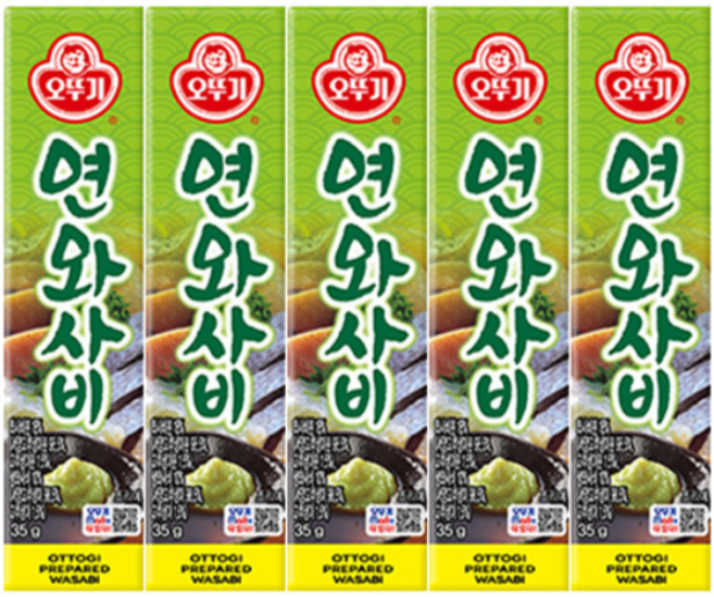 오뚜기 연와사비, 35g, 5개