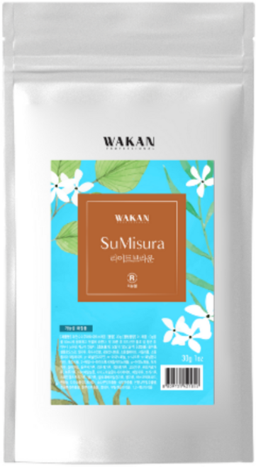 새치염색약 와칸 수미주라 라이트브라운 낱봉 (30g), 1개