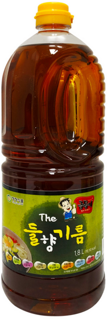 청정식품 고소한 들기름향 식당용 향미유 더 들향기름 1.8L, 1개