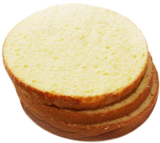 [미나미제과] 바닐라시트2호 미나미케익시트 보들보들 부드러운 바닐라케익시트 (17cm)3단, 1개, 280g