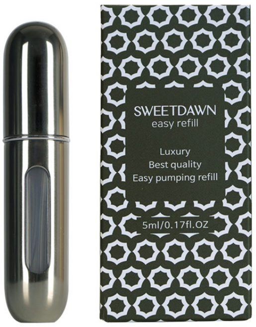 스윗던 이지리필 향수공병 5ml, 메탈 카키, 1개