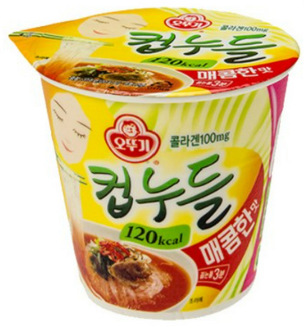 오뚜기 컵누들 매콤한맛, 12개