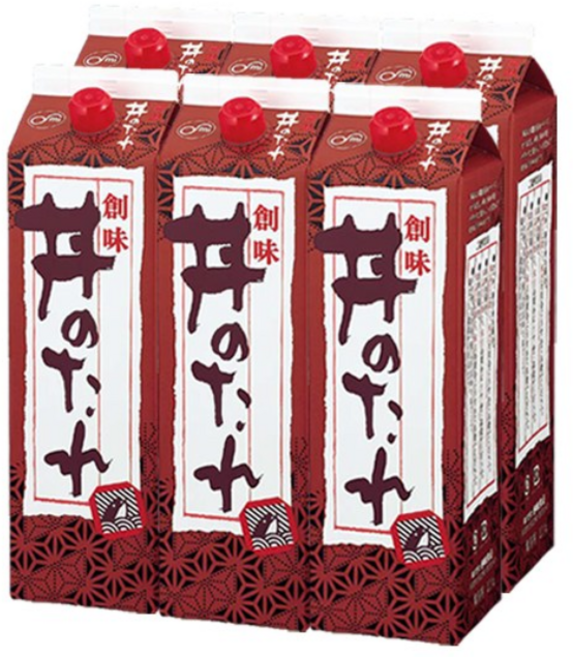 소미 돈부리다래 - 돈부리 소스 일본식 덮밥소스 가츠동 규동 텐동 등, 2.1kg, 6개