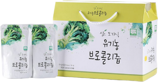 국내산 유기농 브로콜리즙 #무료반품 #무료배송, 34개, 100ml