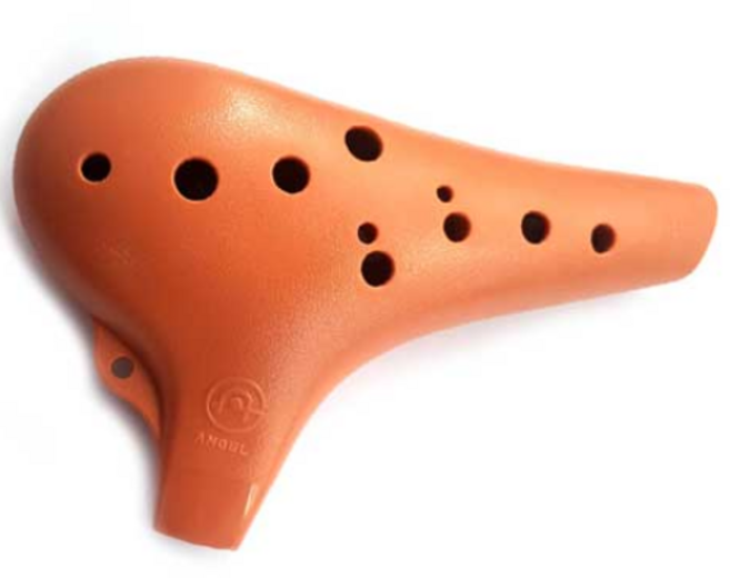 엔젤 엔젤AWO-P12 오카리나 알토C (점토색) 플라스틱 ABS, 1개